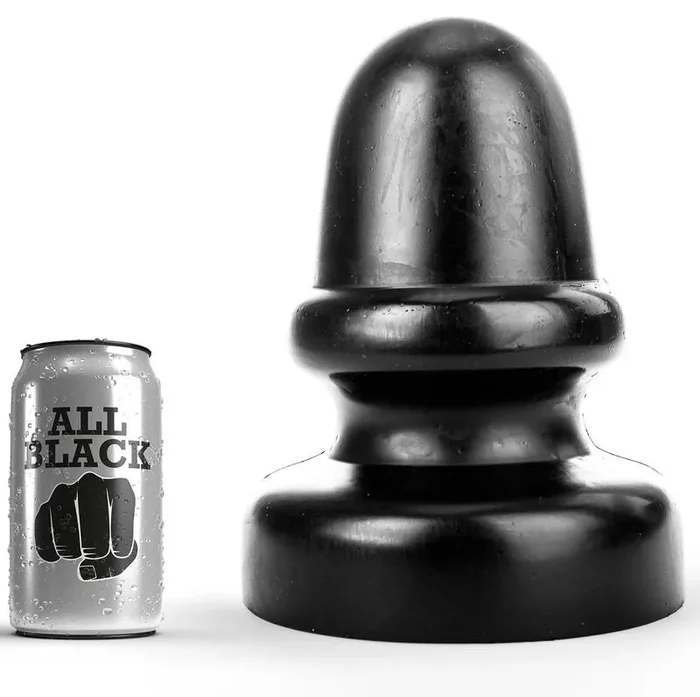 All Black – butt plug Anal Plug Rounded