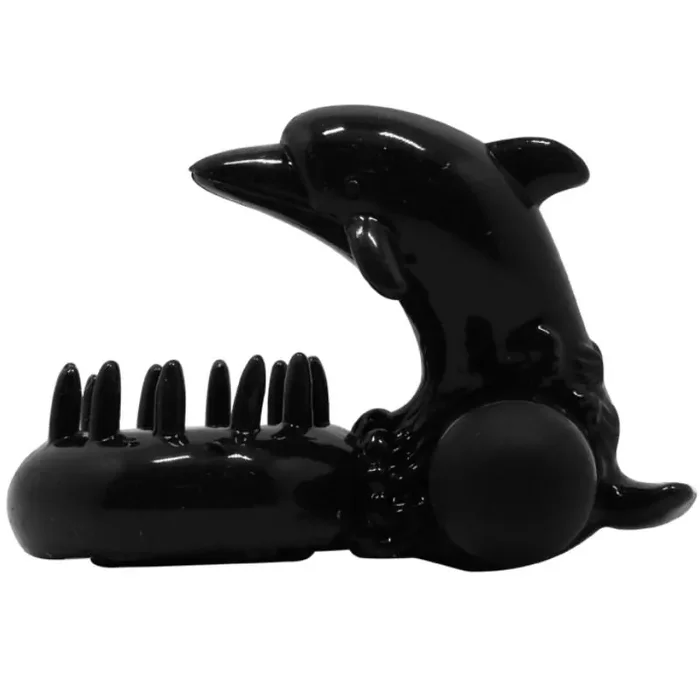 BAILE – Cock Ring Dolphin Clitoral Stimulator by DelighToys