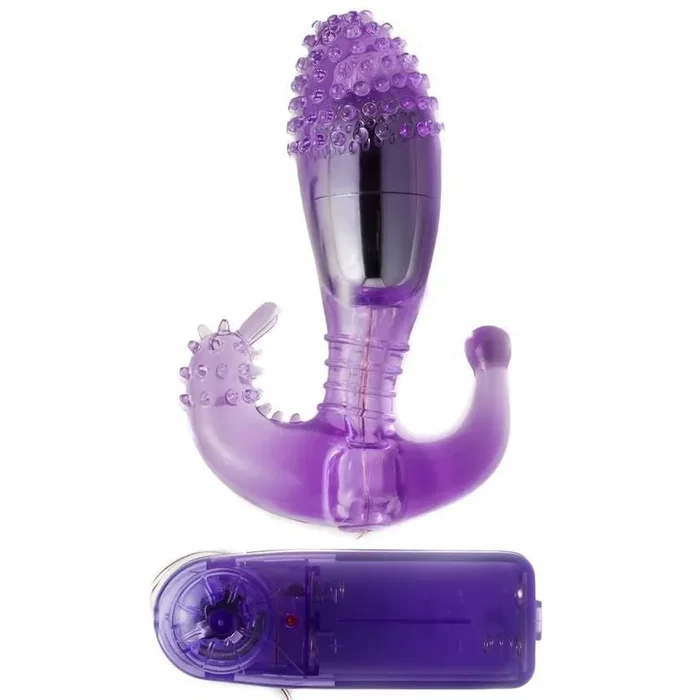 BAILE – Vagina – Baile Triple Stimulation Silicone Vibrator by DelighToys