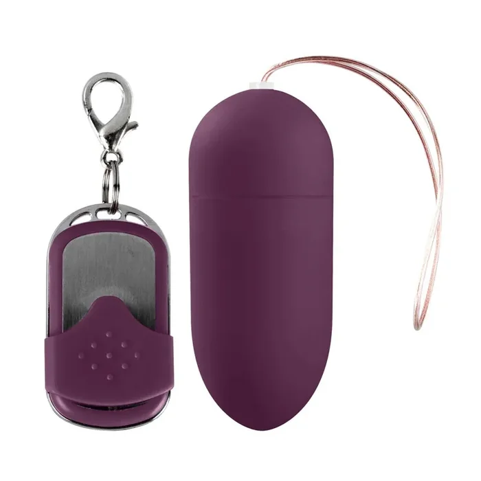 BIG Purple 10 Speed Remote Control Vibrating Egg