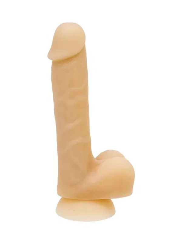 BMS Bendable David Suction Dildo – 8 Inch