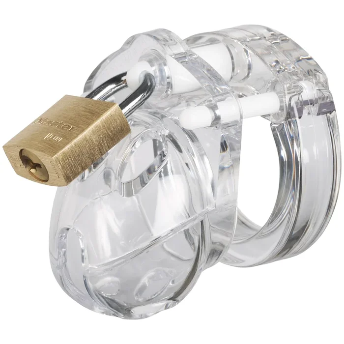 CB-X Mini Me Pink Chastity Device 1.3 inch – Clear