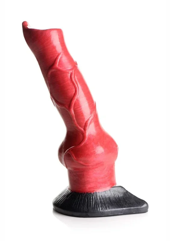 Consolador de silicona para pene canino Hell-Hound de Creature Cocks