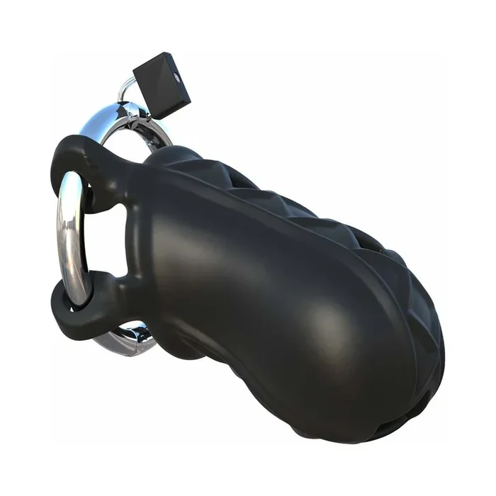 Fantasy C-Ringz Extreme Silicone Cock Blocker – Black