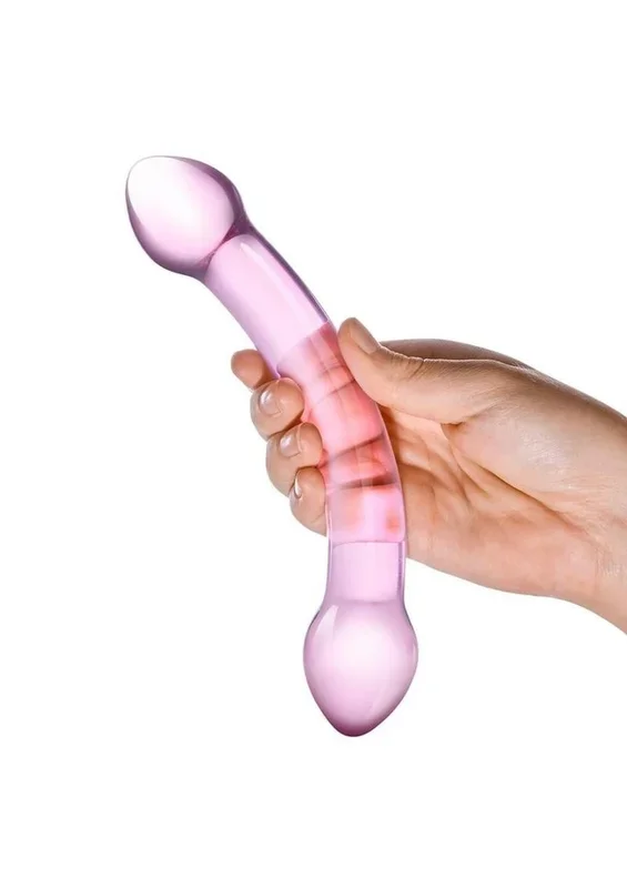 Gläs Glass Dildo: Double Trouble