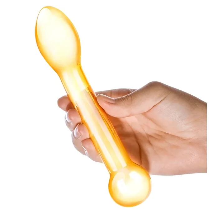 Gläs Glass Dildo: Honey Dipper