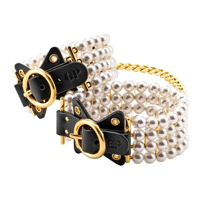 Guilty Pleasure ‘Allure’ Ballroom Pearl Ankle Cuffs