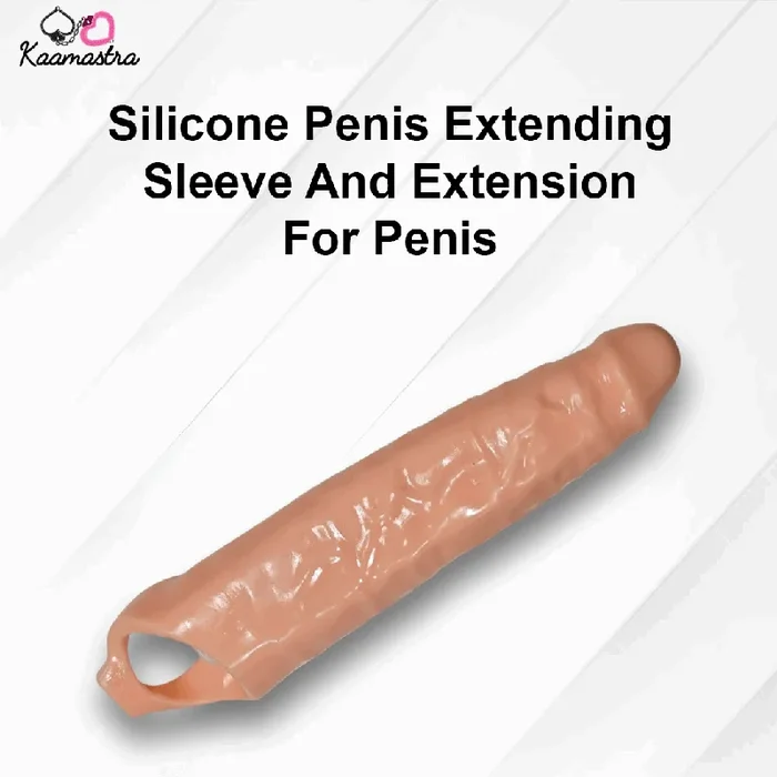 Kaamastra Silicone Penis Extending Sleeve and Extension for Penis
