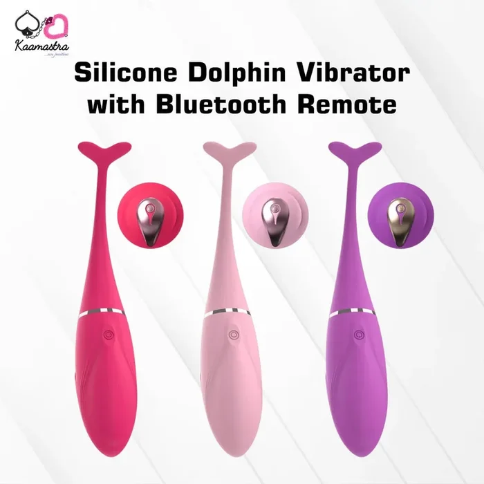 Kaamastra Womens Dolphin Vibrator with Remote