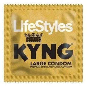 Lifestyles Condom: LifeStyles Large Kyng