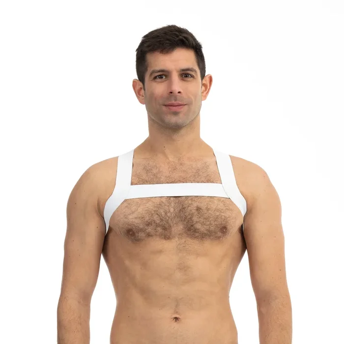 Prowler RED Sports Harness White