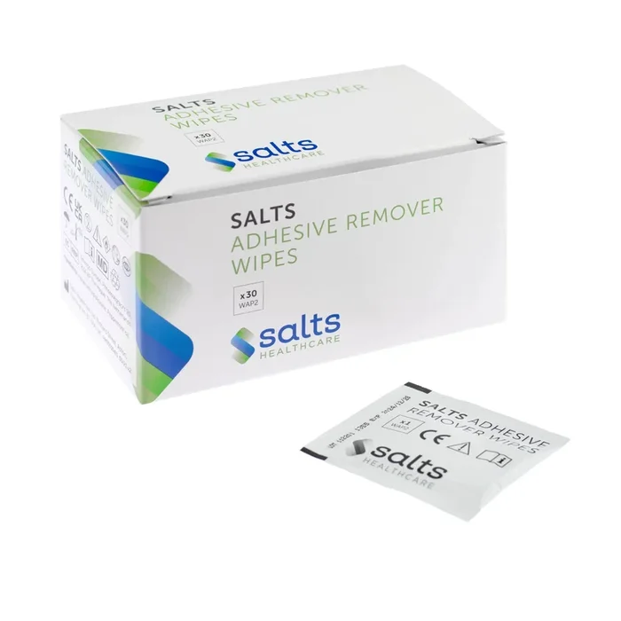 Salts Medical Adhesive Remover Wipes (x30)