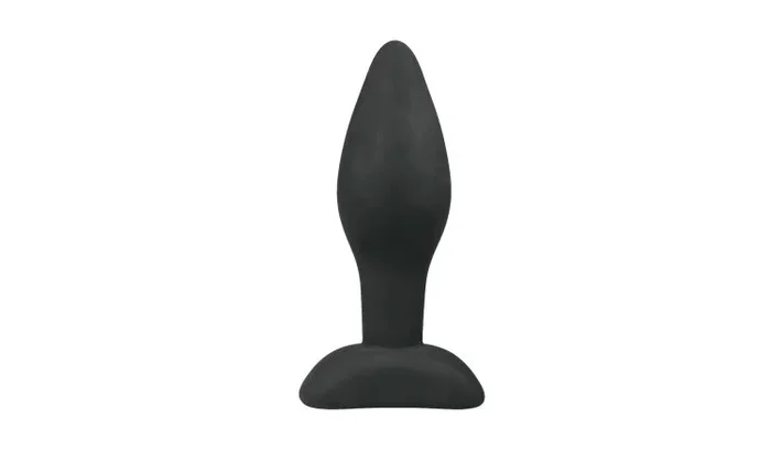 Small Black Silicone Buttplug