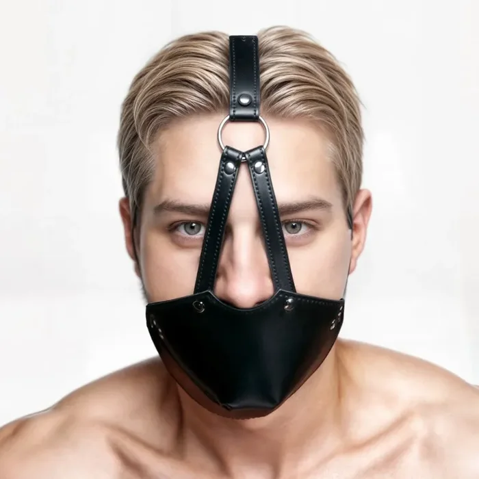 Strict Muzzle Harness with Ball Gag