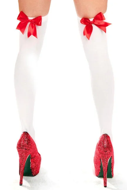 Thigh Highs with Bows