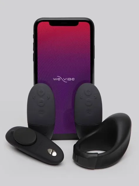 We-Vibe Tease Us Bond and Moxie Vibrating Cock Ring and