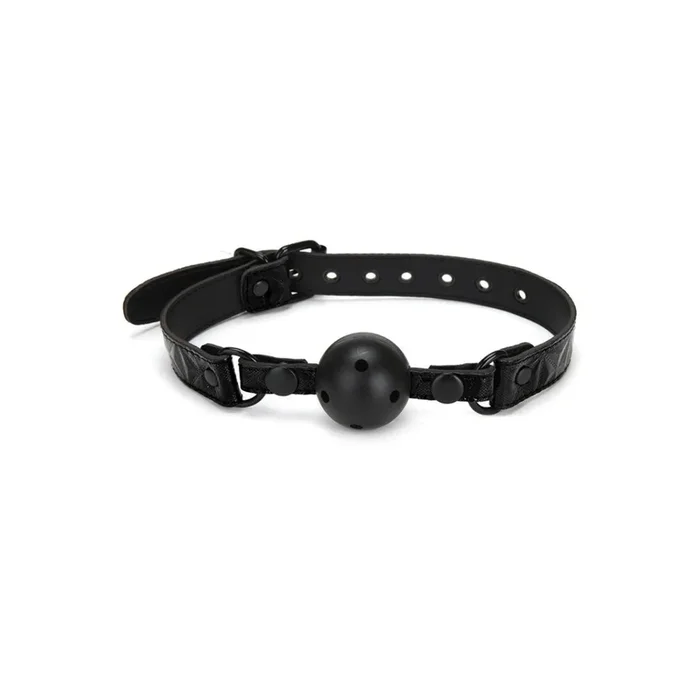 Whipsmart Diamond Collection Deluxe Ball Gag Black